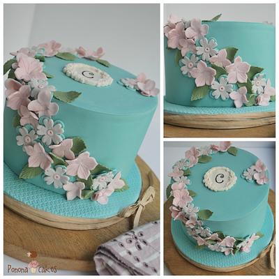 simple and flowery - Cake by Ponona Cakes - Elena Ballesteros