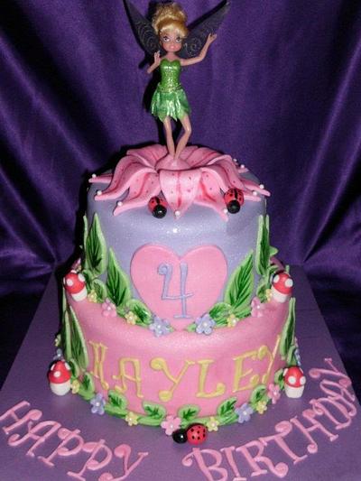 TinkerBell Cake - Cake by Rita's Cakes