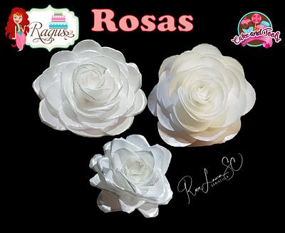 3 Roses - Cake by Rosa Laura Sáenz
