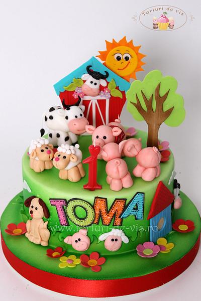 Animal Farm - Cake by Viorica Dinu