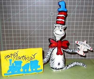 Cake topper for a Stacked Books Cake - Cake by Joyce Nimmo