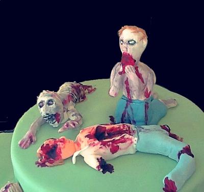 Zombies - Cake by Aoibheann Sims
