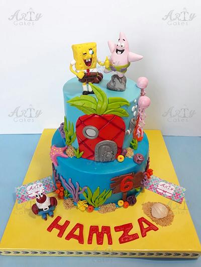Spongebob square pants - Cake by Arty cakes