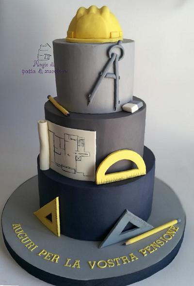 Architect cake - Cake by Mariana Frascella