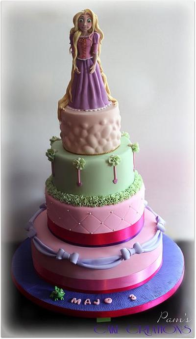 Rapunzel cake  - Cake by Pamela Iacobellis