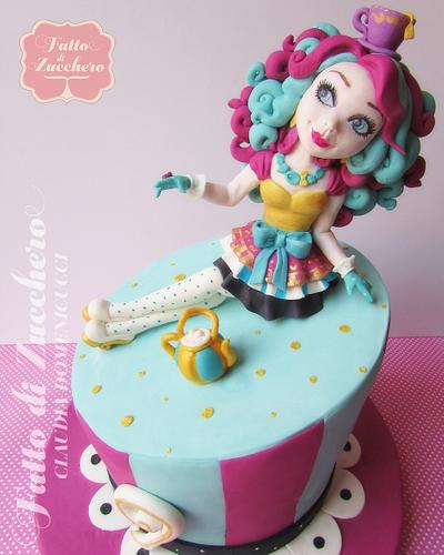 Madeline Hatter (Ever After High) - Cake by Fatto di Zucchero