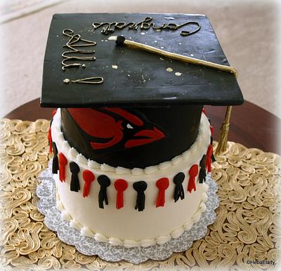 Alli's High School graduation party - Cake by Sweet Dreams by Heba 