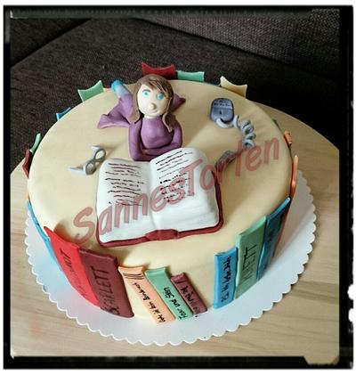 book Cake  - Cake by SannesTorten 