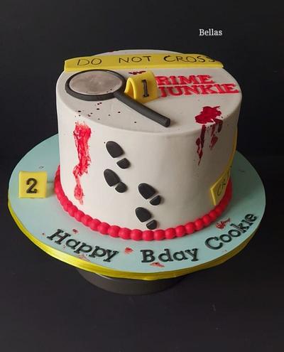 Crime Junkie - Cake by Bella's Cakes 