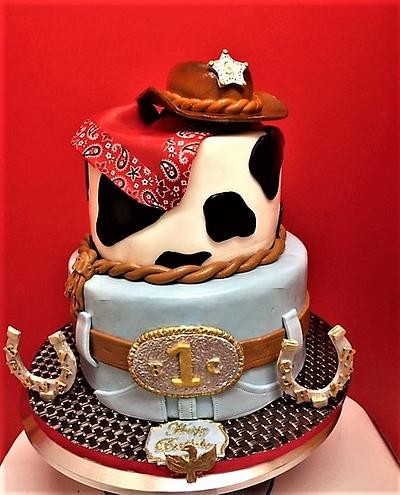 Howdy Cowboy - Cake by Fun Fiesta Cakes  