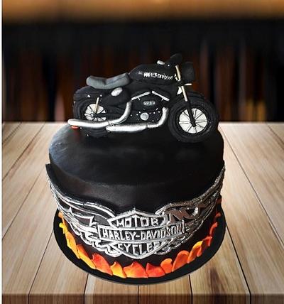 Harley Davidson Cake - Cake by Miss Dolce Cakes