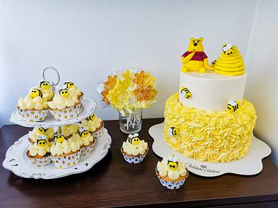 Winnie the pooh cake  - Cake by Vyara Blagoeva 