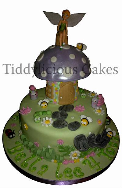 Tinkerbell - Cake by Tiddy