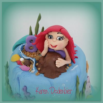 My Little Mermaid! - Cake by Karen Dodenbier