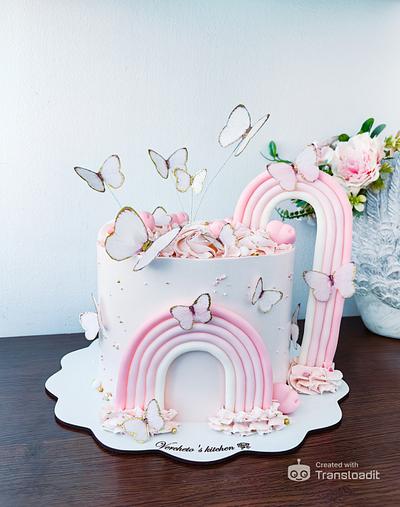 Butterfly cake - Cake by Vyara Blagoeva 