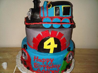 Thomas the train - Cake by Julia Dixon