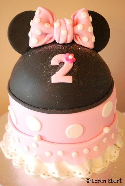 Minnie Mouse Cake! - Cake by Loren Ebert
