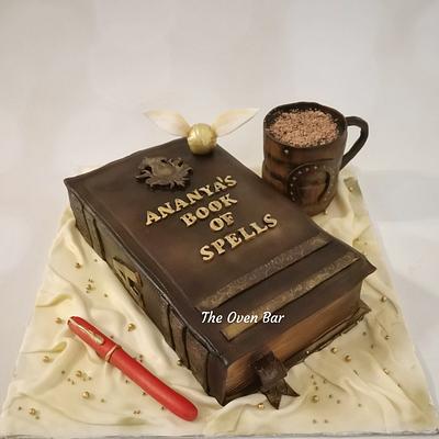 For an avid reader - Cake by Simran
