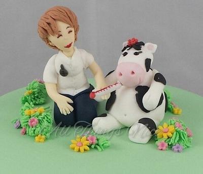 From the hospital to the farm  - Cake by All things nice 