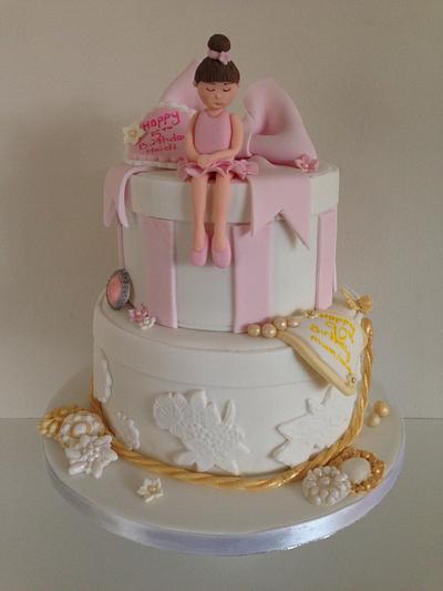 Joint birthday cake  - Cake by nikki 