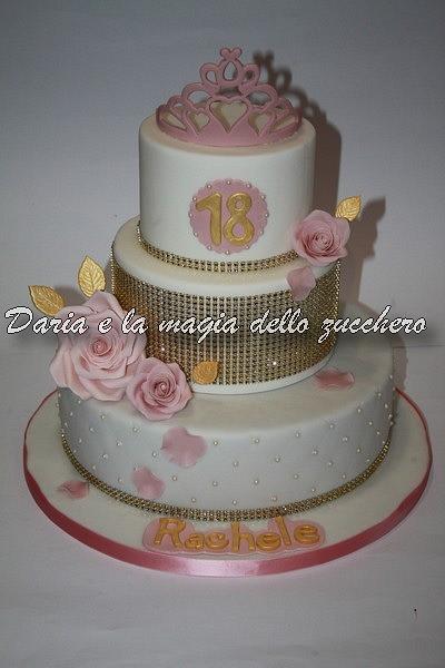 18th tiara cake - Cake by Daria Albanese