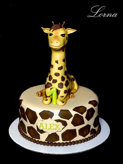 Giraffe cake.. - Cake by Lorna