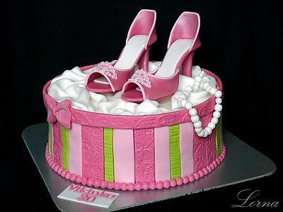 Happy birthday, Viki.. - Cake by Lorna