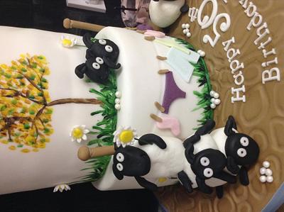 50th birthday - Cake by Lisa Pallister