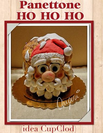 Panettone Santa Claus  - Cake by CupClod Cake Design