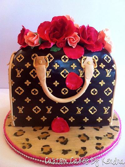 Louis Vuitton "Speedy" - Cake by Kendra