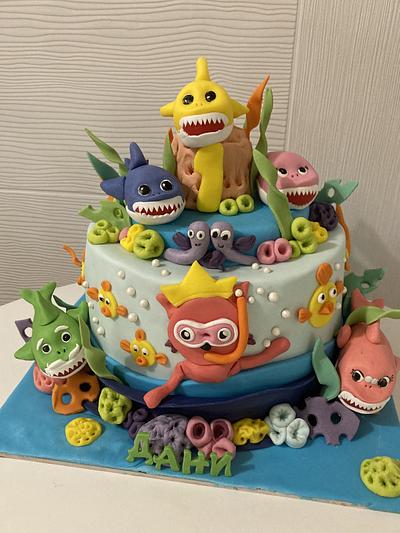 Baby Shark cake - Cake by Doroty