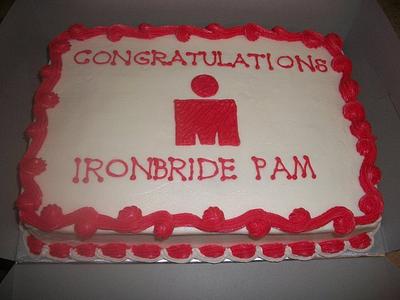 Ironman Bridal Shower - Cake by caymancake