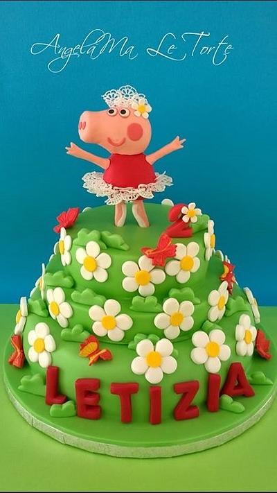 peppa cake - Cake by AngelaMa Le Torte