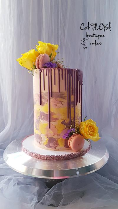 Flower cake  - Cake by Kristina 