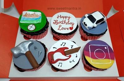 6 Customised cupcakes - Cake by Sweet Mantra Homemade Customized Cakes Pune