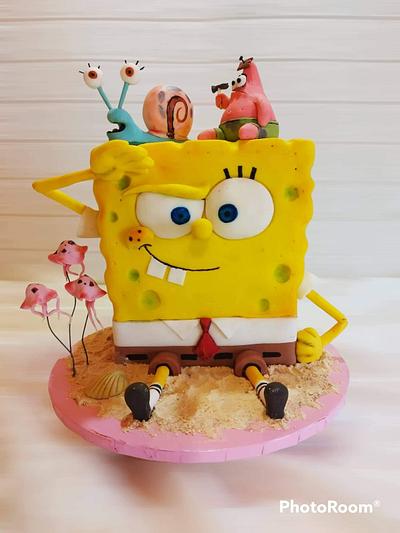 Spongebob - Cake by RekaBL86