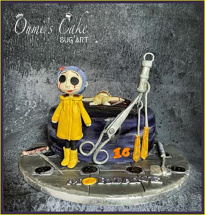 Coraline’s Cake - Cake by Cécile Fahs