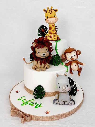 jungle cake - Cake by Nicole Veloso