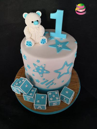 First Birthday cake - Cake by Ruth - Gatoandcake