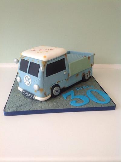 Ronald's rusty truck!  - Cake by Keeley Cakes