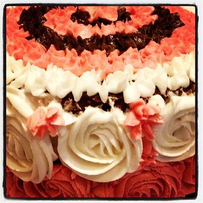 Chocolate, Vanilla, Straberries Cake - Cake by Twins Sweets