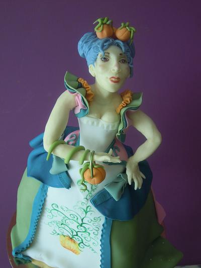 Flora, the witch - Cake by Caterina Fabrizi