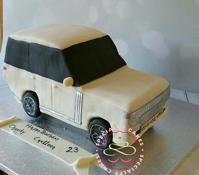3D RangeRover - Cake by SpecialtycakesNL