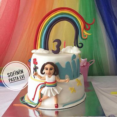 Rainbow Cake - Cake by  Sofi's Cake House