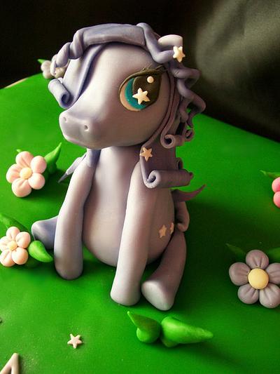 my little pony - Cake by LUXURY CAKE BY LUCIA CANDELA