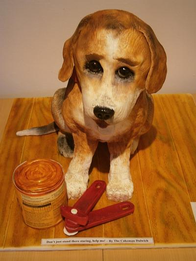 Cute dog cake - Cake by TheCakemanDulwich