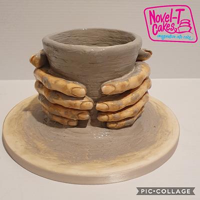 Pottery cake  for Art of Pottery collaboration  - Cake by Novel-T Cakes