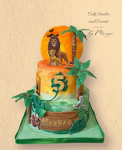 Lion King - Cake by Cake Smile and Sweets by Mariya