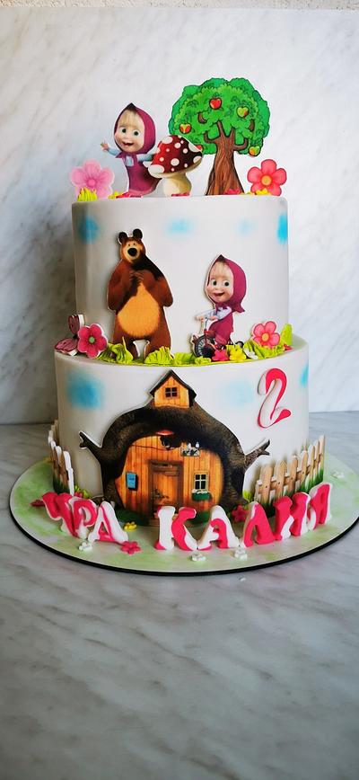 Cake Маша и мечока  - Cake by CakeBI9