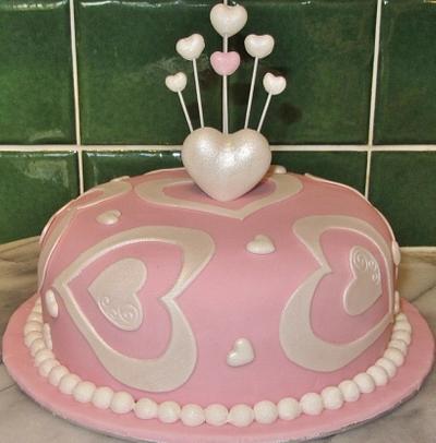 Hearts cake - Cake by Lelly